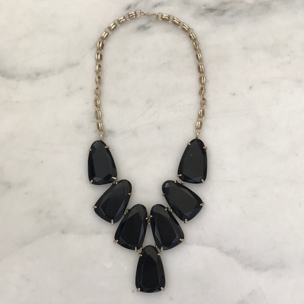 Kendra Scott Harlow necklace in Black